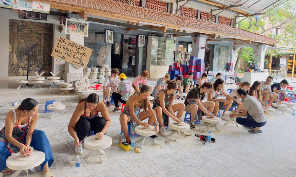 Bat Trang Pottery Village