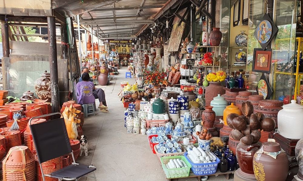 Bat Trang Pottery Village